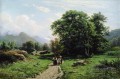 スイスの風景 1866年 イワン・イワノビッチ